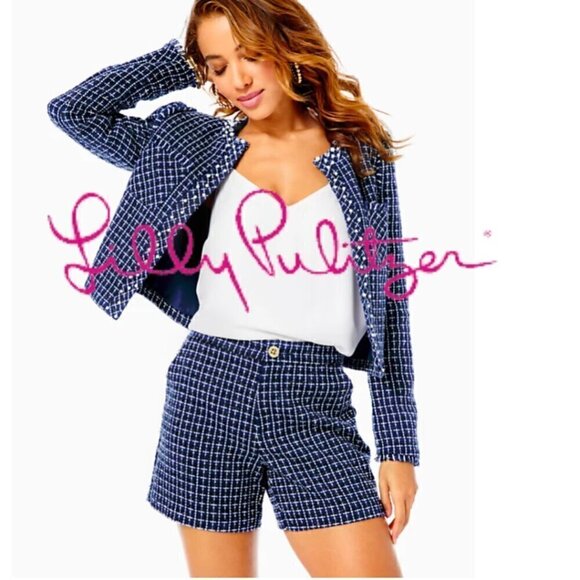 Lilly Pulitzer 5" Gretchen High-Rise Short, NWT - Picture 1 of 9